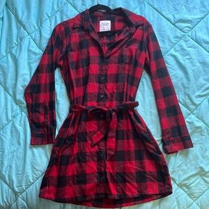 Abercrombie Buffalo Plaid Dress